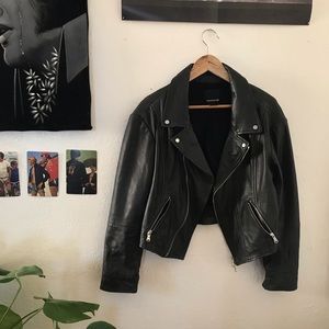 Trouve Leather Jacket